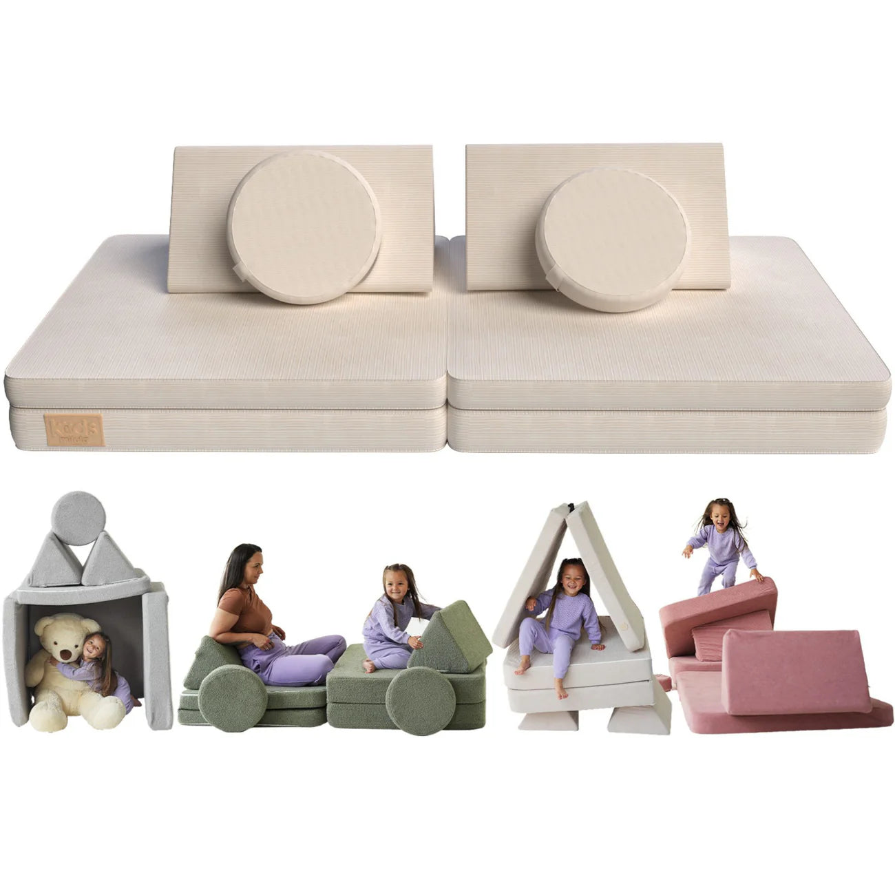 Modulares Spielsofa